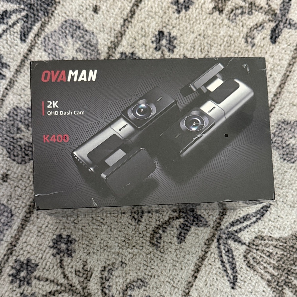 OVAMAN 2K QHD Dash Cam K400